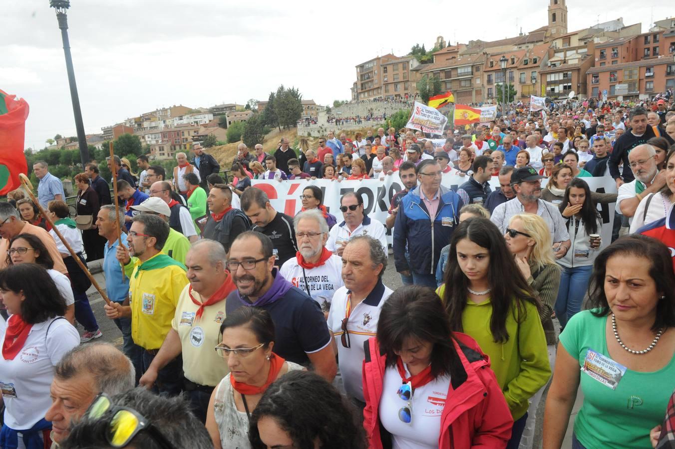 Tordesillas celebra su primera fiesta sin Toro de la Vega