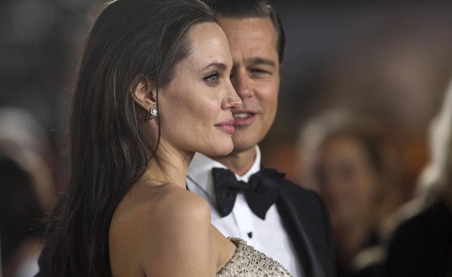 La historia de amor de Angelina y Brad, en imágenes