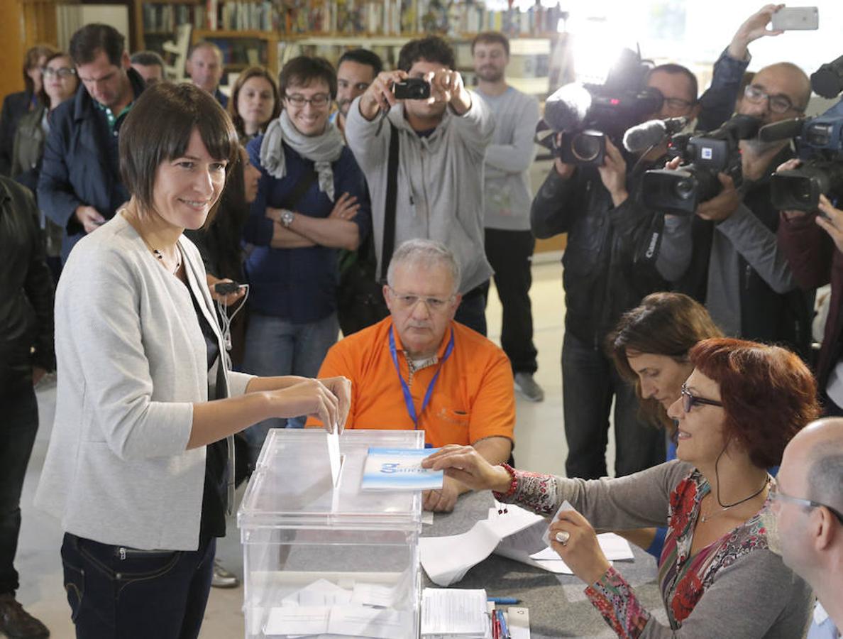 La candidata del BNG a la presidencia de la Xunta, Ana Pontón.