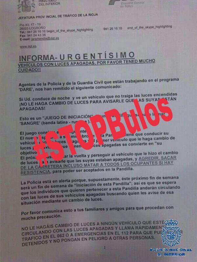 Decálogo de los bulos de Whatsapp