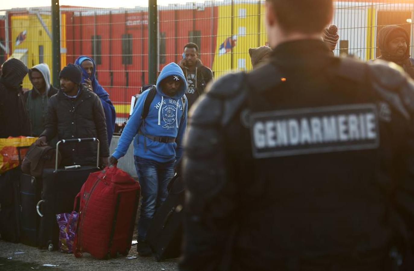 &#039;La jungla de Calais&#039; se vacía