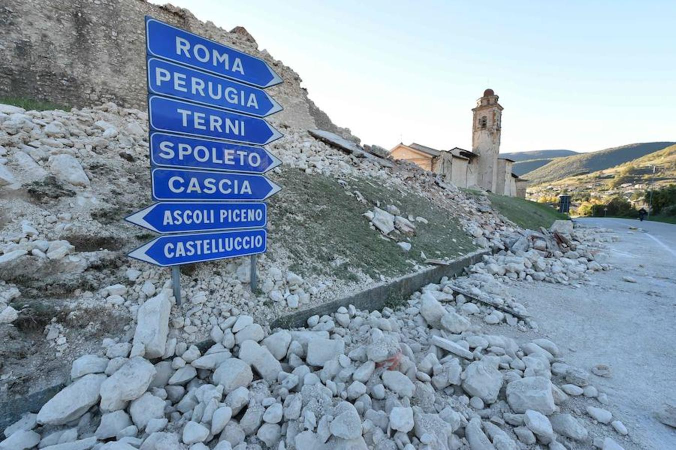 El terremoto de Italia, en imágenes