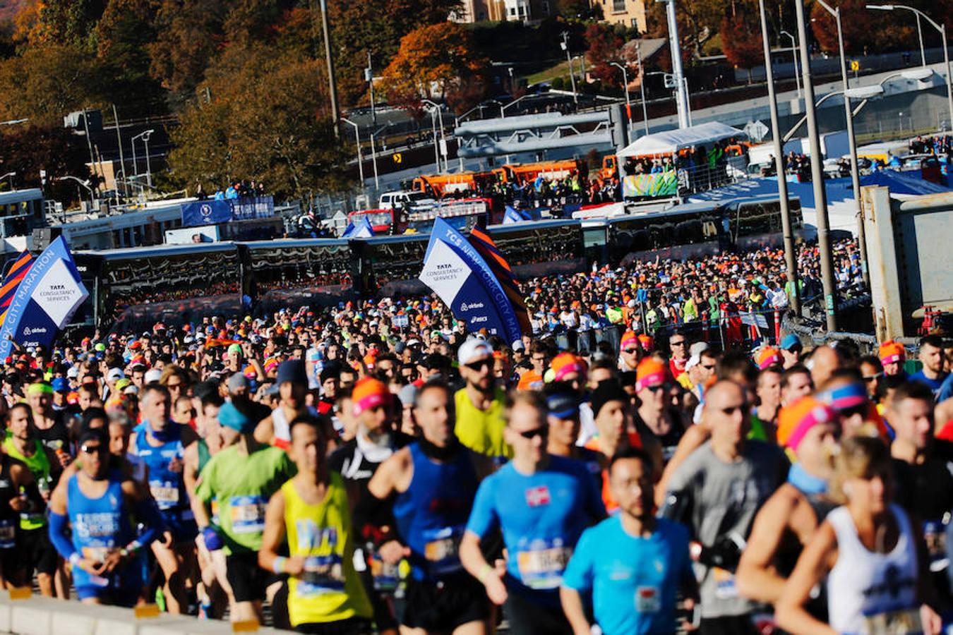 El Maratón de Nueva York, en imágenes