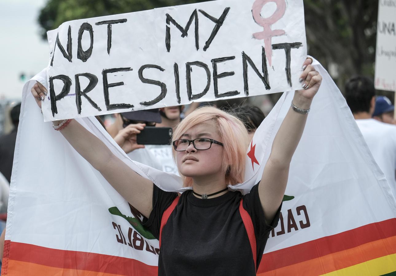 Las protestas anti-Trump se extienden