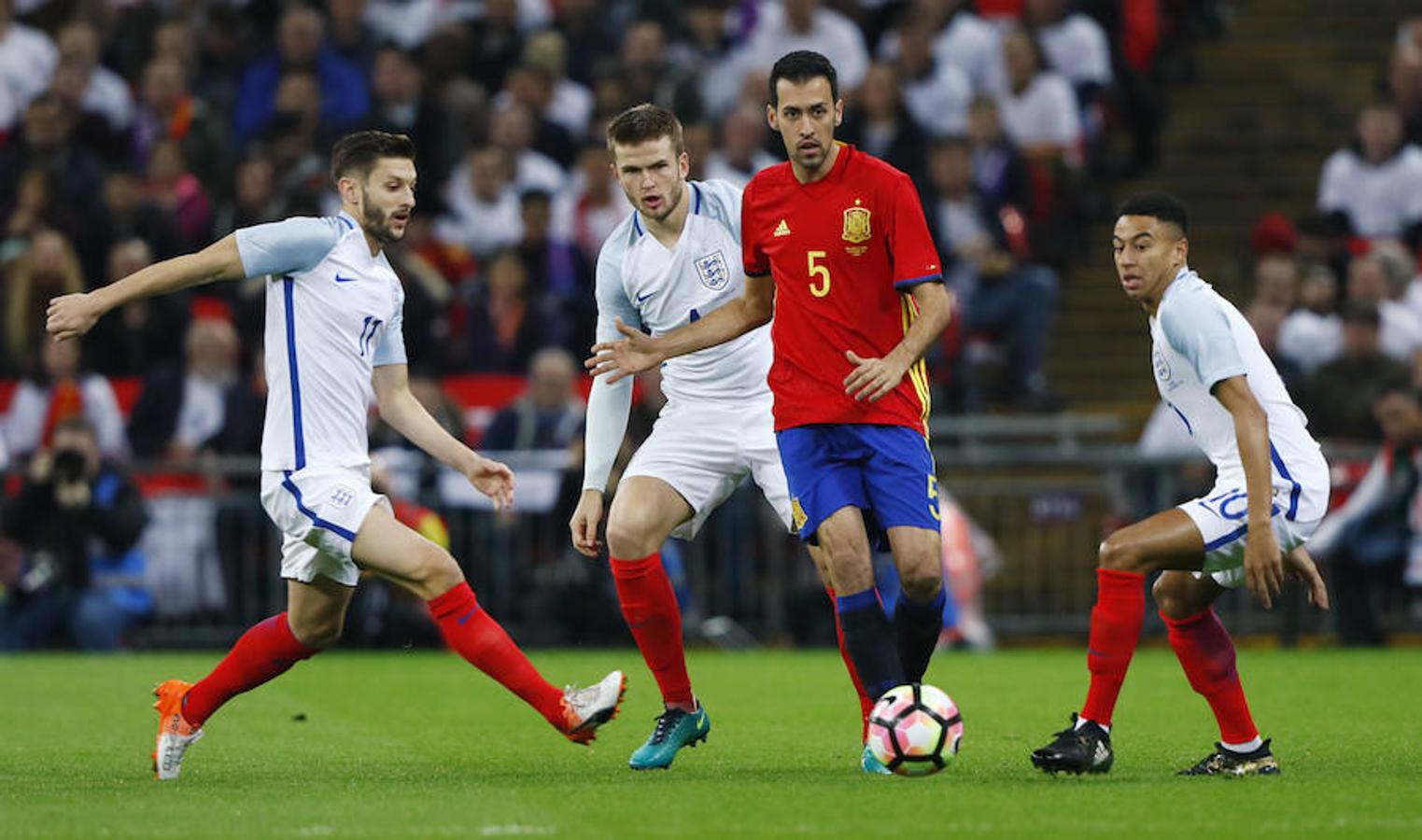 Las mejores imágenes del Inglaterra-España en Wembley