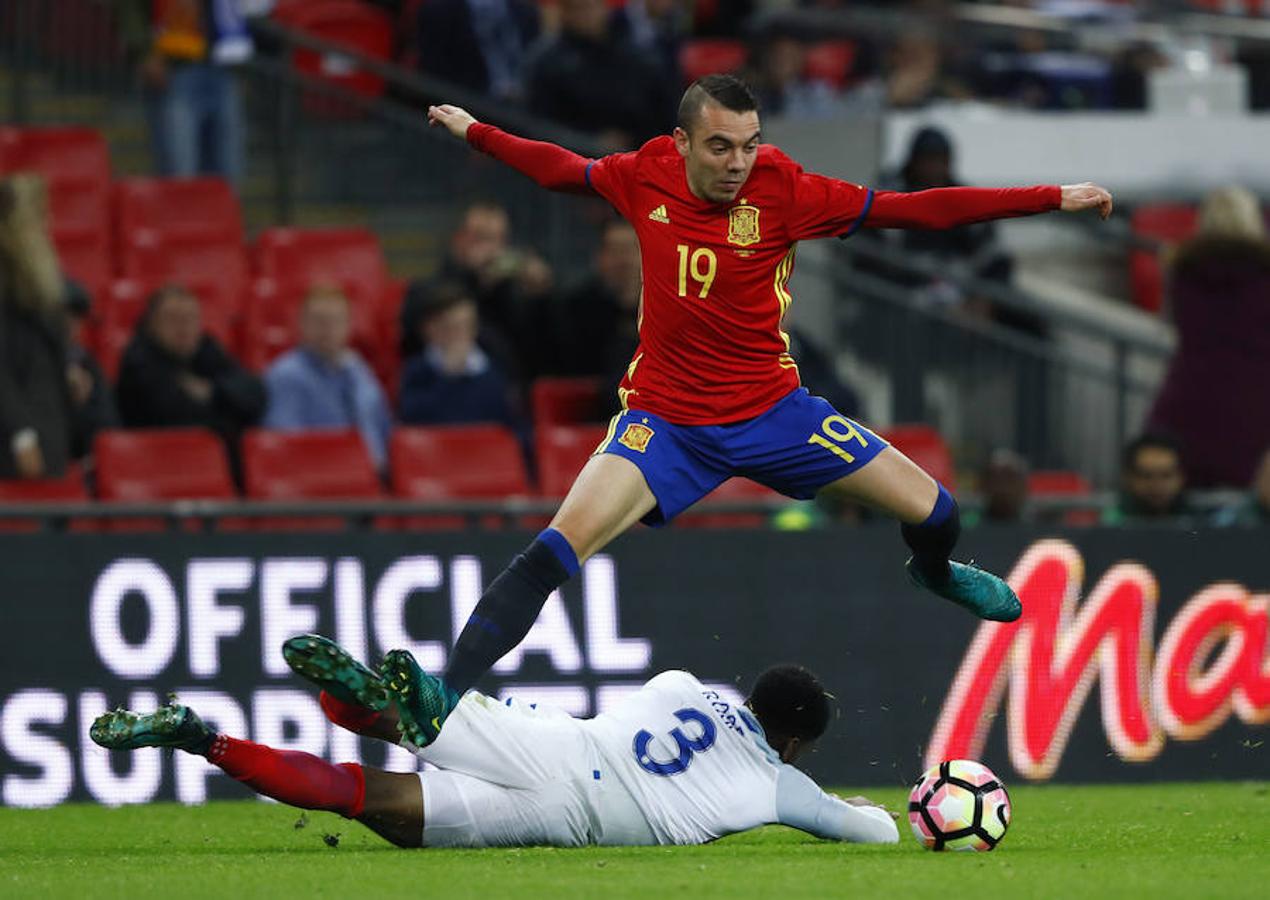 Las mejores imágenes del Inglaterra-España en Wembley