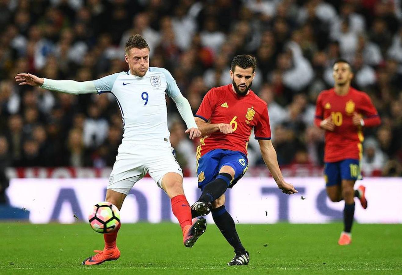 Las mejores imágenes del Inglaterra-España en Wembley