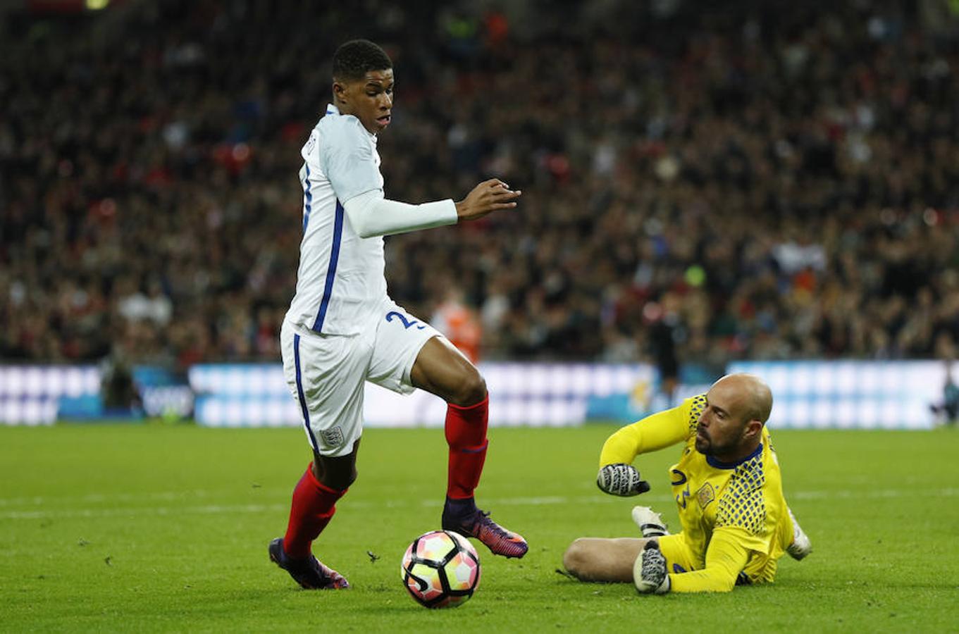 Las mejores imágenes del Inglaterra-España en Wembley