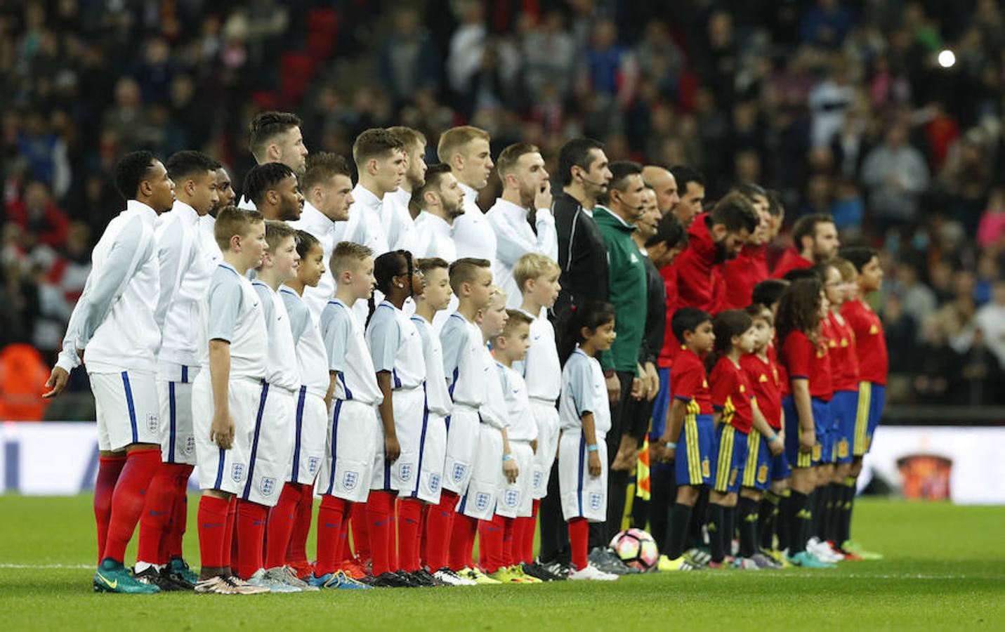 Las mejores imágenes del Inglaterra-España en Wembley