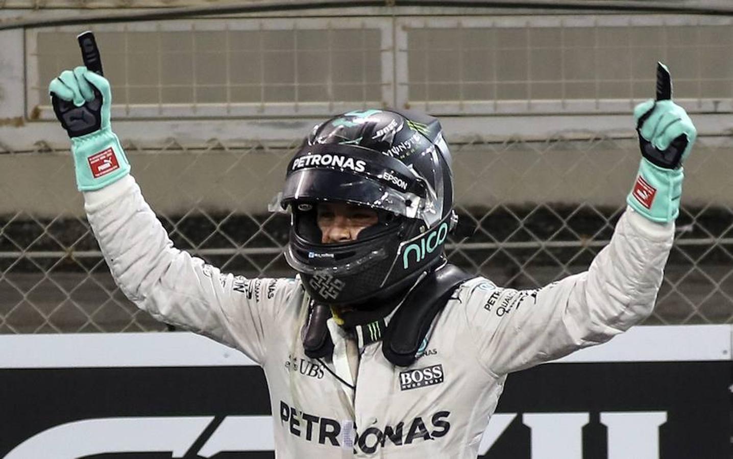 La carrera de Rosberg, en imágenes