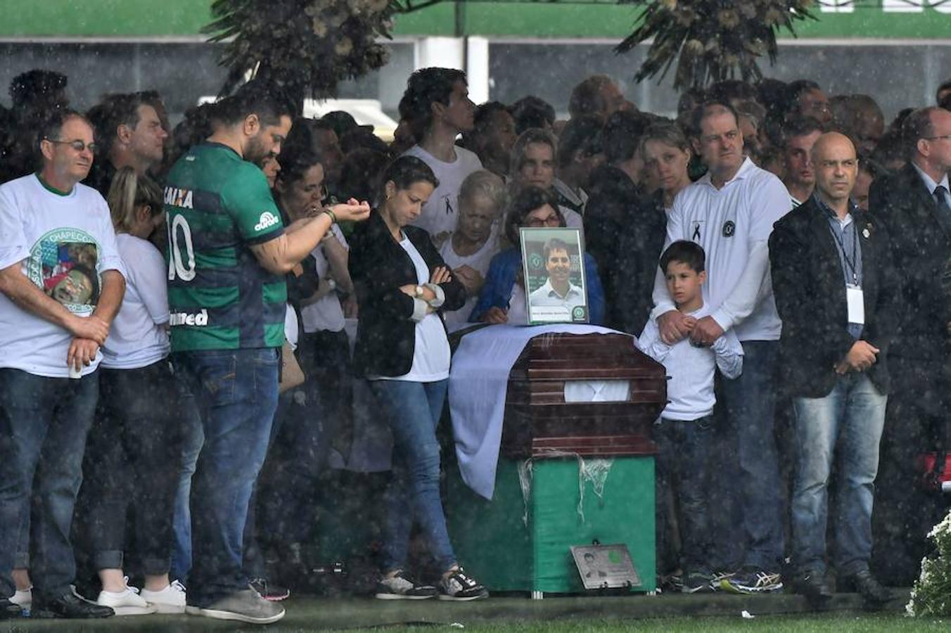 Velorio colectivo a las víctimas del Chapecoense