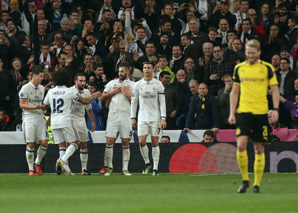 Las mejores imágenes del Real Madrid-Borussia Dortmund