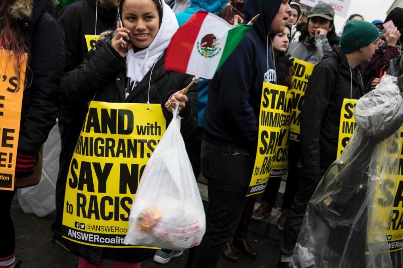 Los detractores de Trump salen a la calle