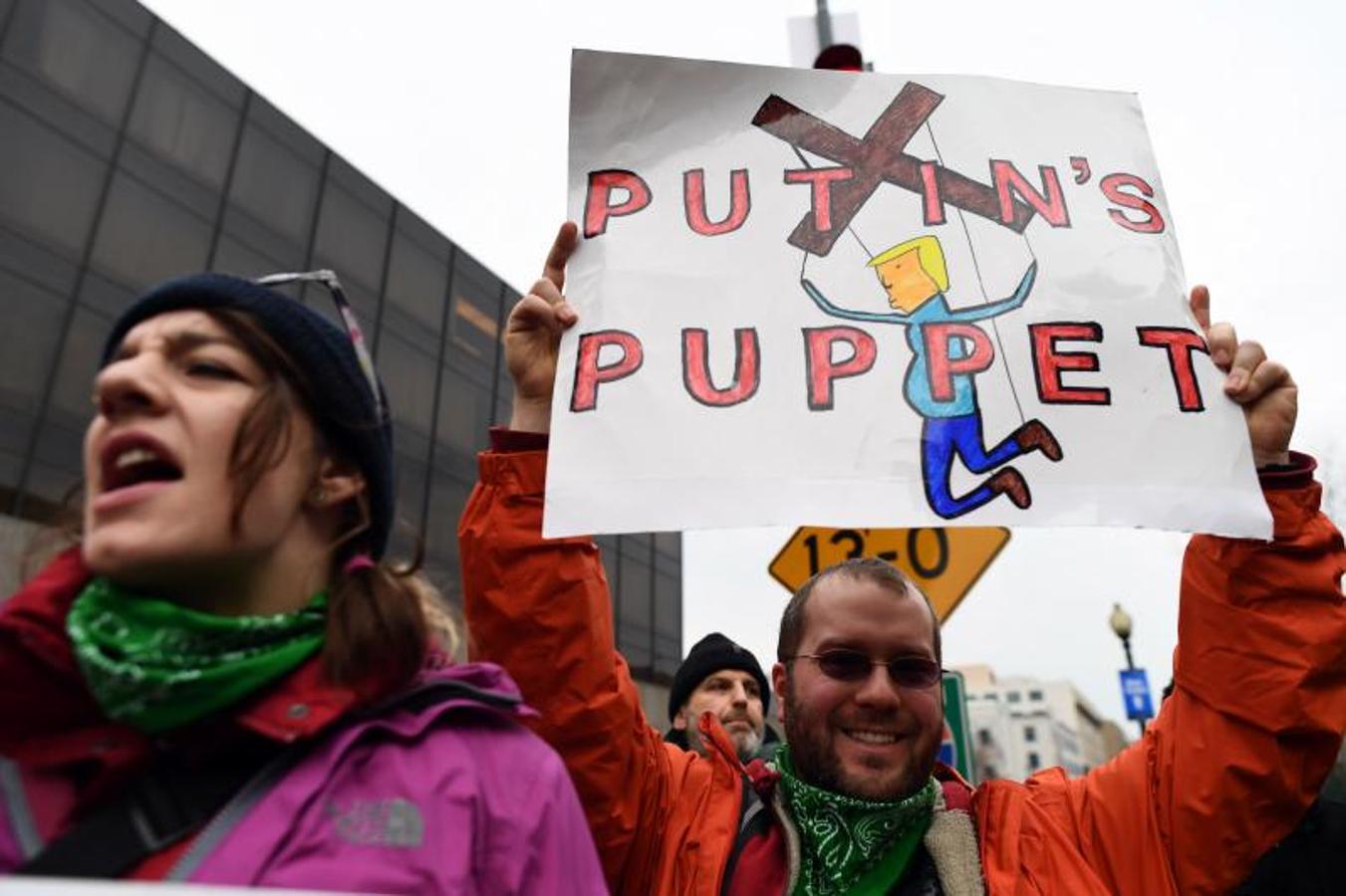 Los detractores de Trump salen a la calle