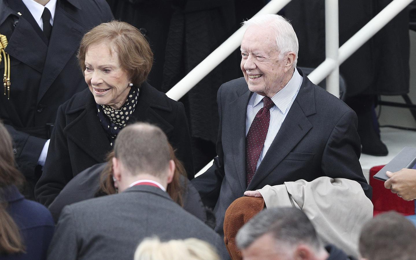 El expresidente estadounidense Jimmy Carter y su esposa Rosalyn.