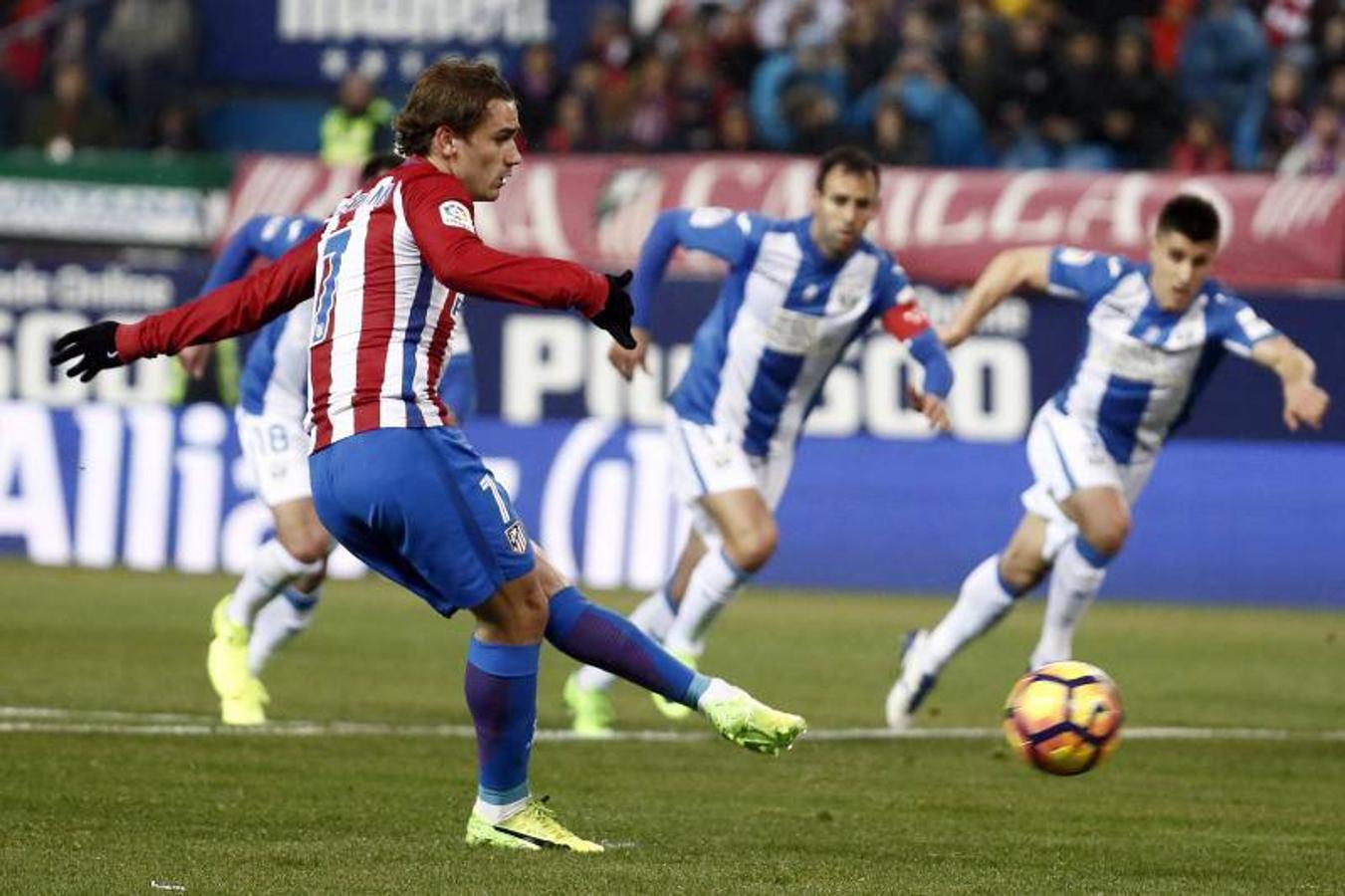 Las mejores imágenes de la victoria del Atlético ante el Leganés