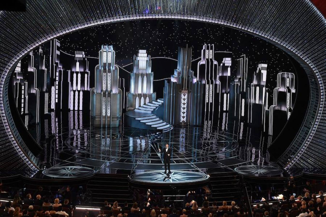 Escenario del Dolby Theatre, decorado con más de 300.000 cristales de Swarovski.