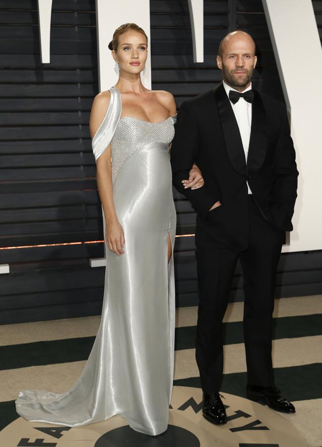 Jason Statham y Rosie Huntington-Whiteley.