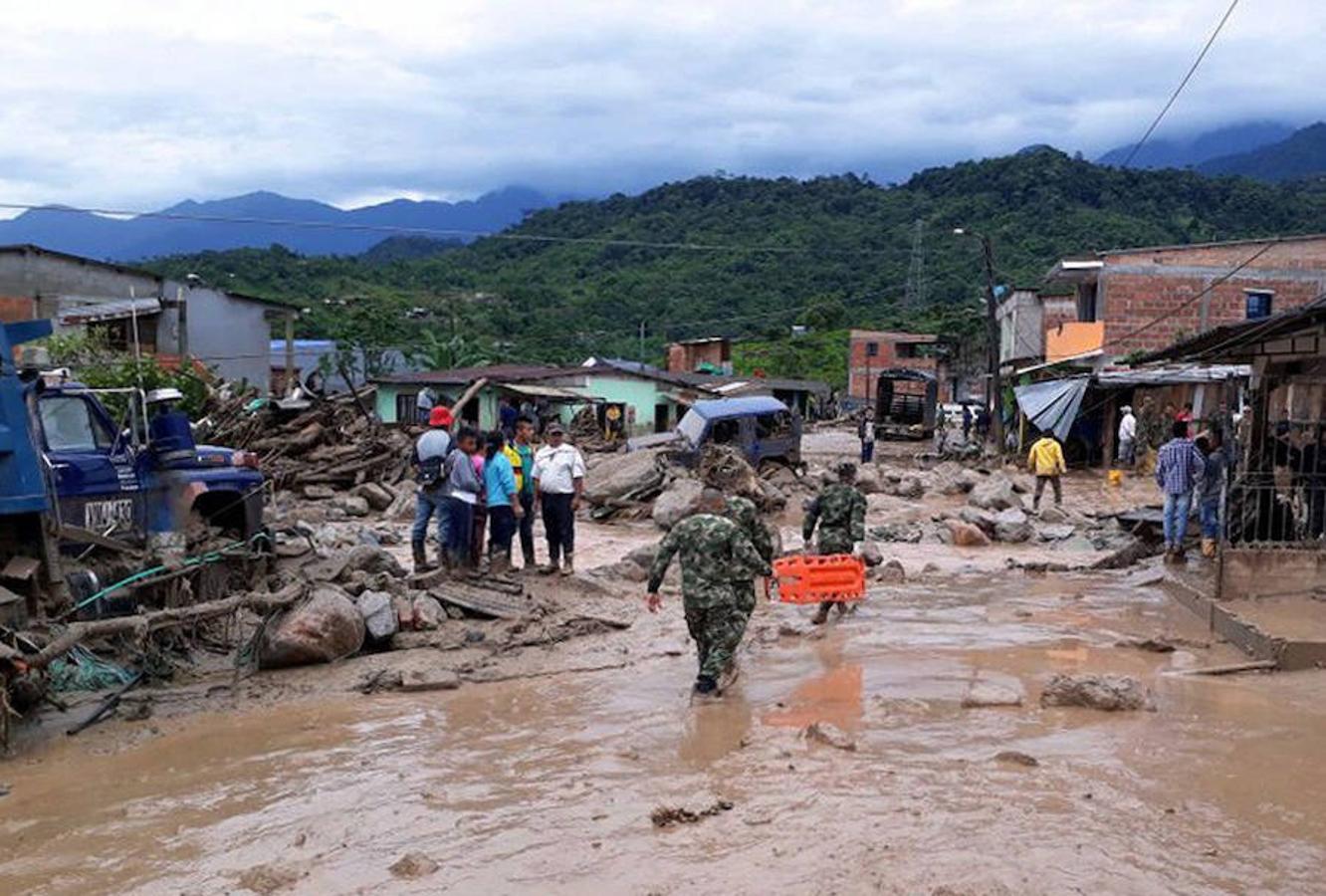 El desbordamiento de un río deja más de 150 muertos en Colombia