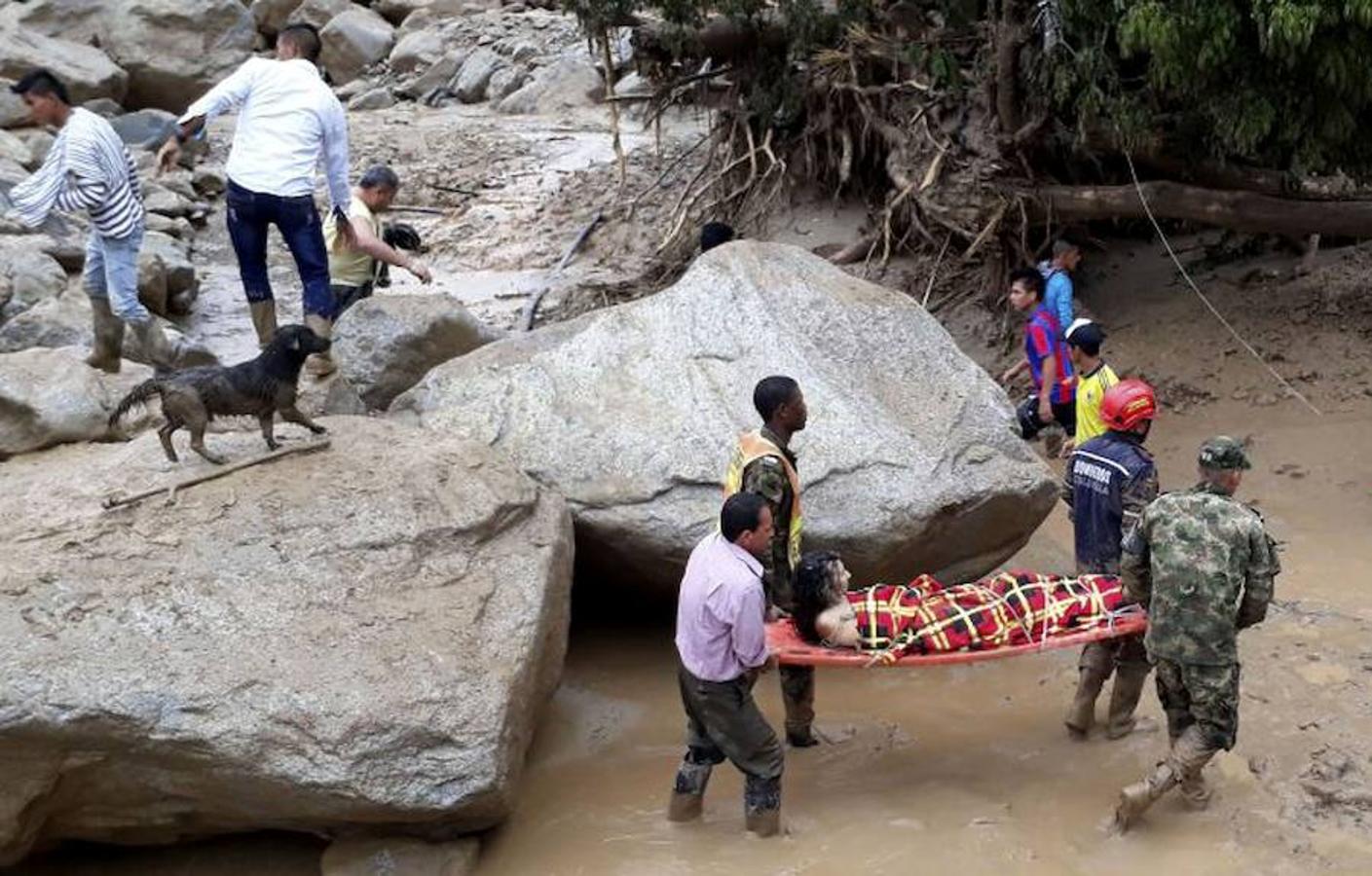 El desbordamiento de un río deja más de 150 muertos en Colombia