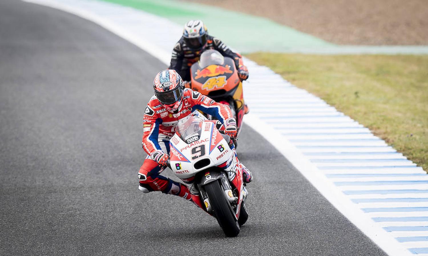 Primera jornada de entrenamientos en Jerez