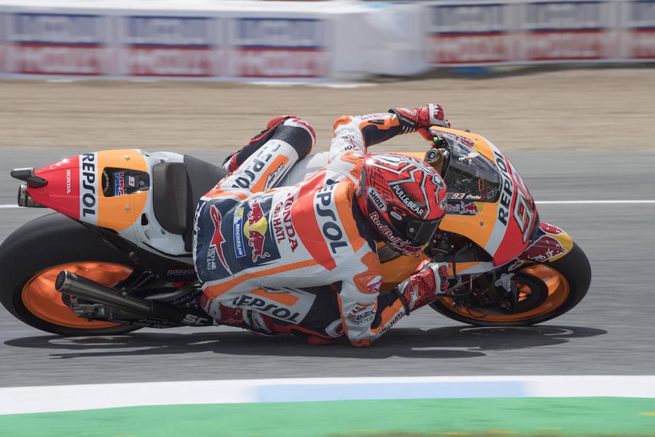 Primera jornada de entrenamientos en Jerez