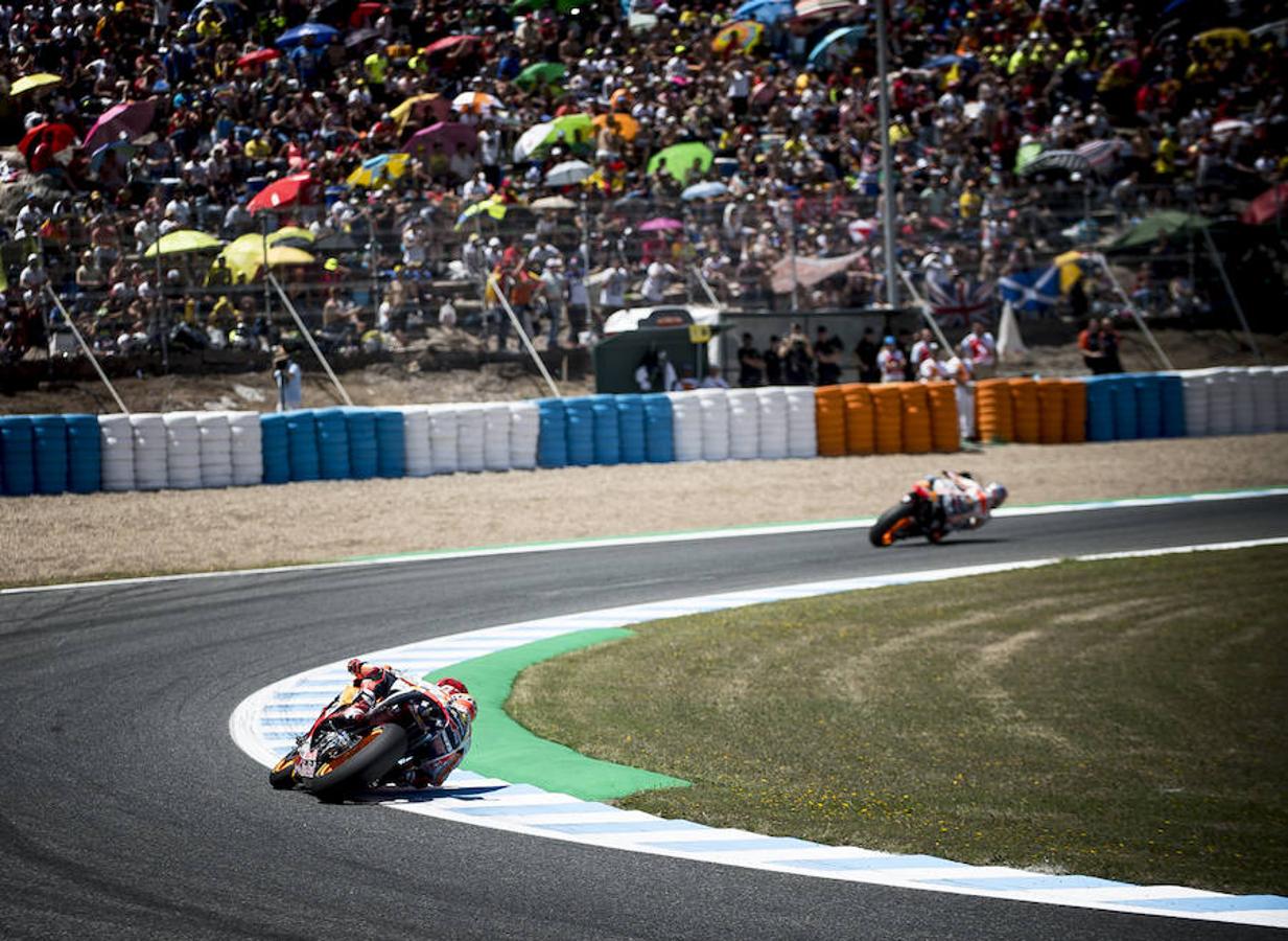 El domingo en el Gran Premio de Jérez, en imágenes