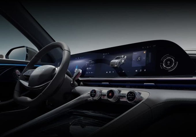 Interior del Omoda 9 SHS