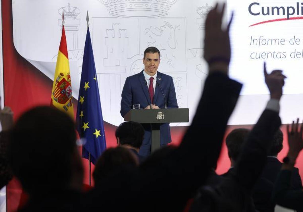 El presidente del Gobierno, Pedro Sánchez.