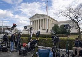 El Tribunal Supremo de Estados Unidos este martes.