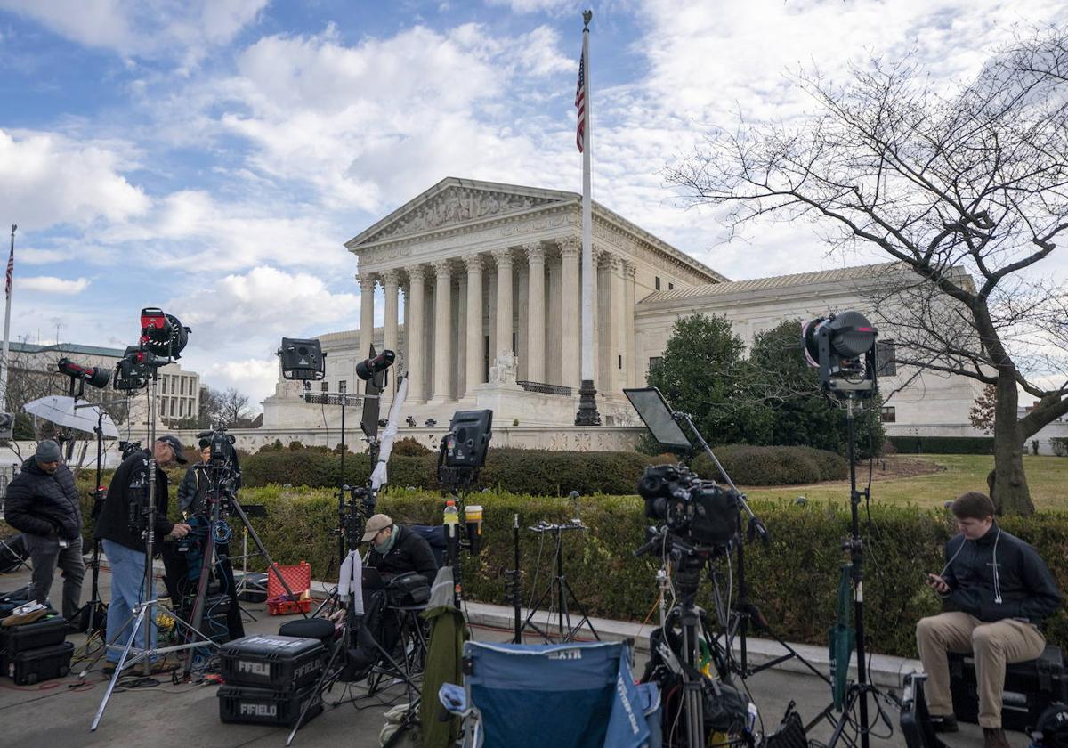 El Tribunal Supremo de Estados Unidos este martes.