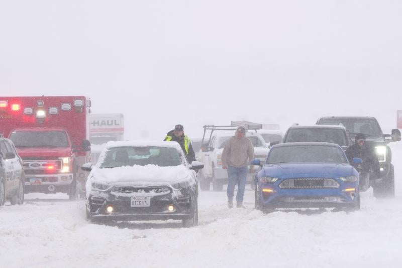 Un temporal de frío y nieve congela el norte de EE UU