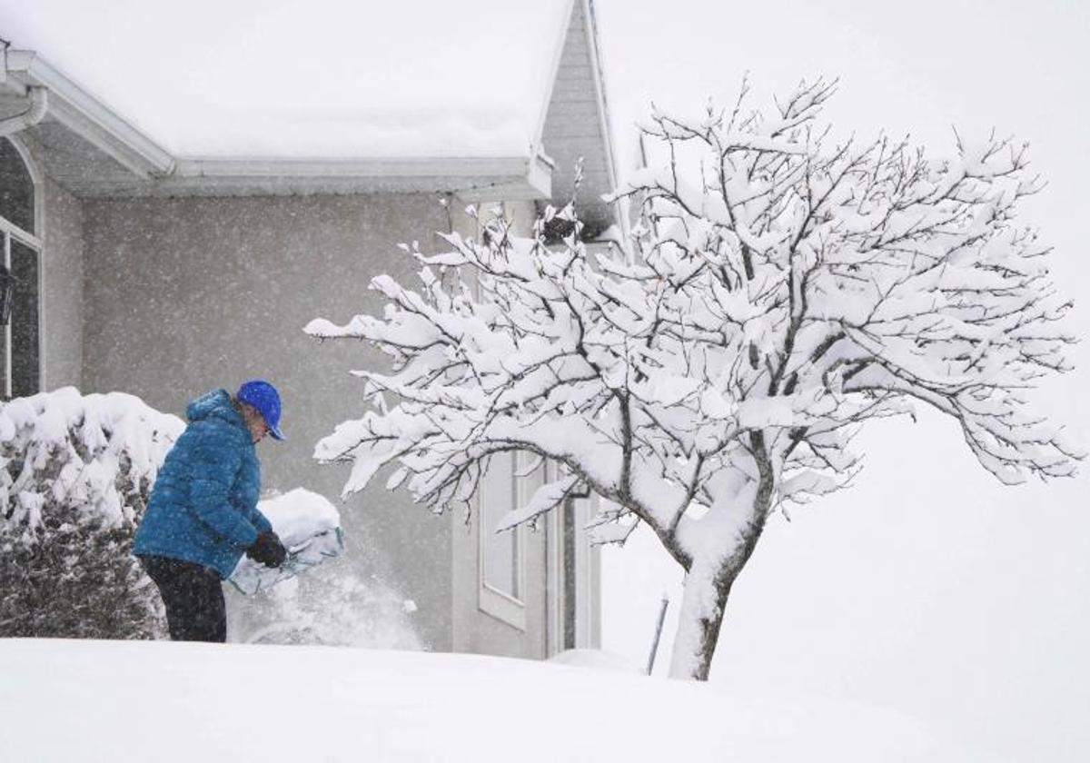 Un temporal de frío y nieve congela el norte de EE UU