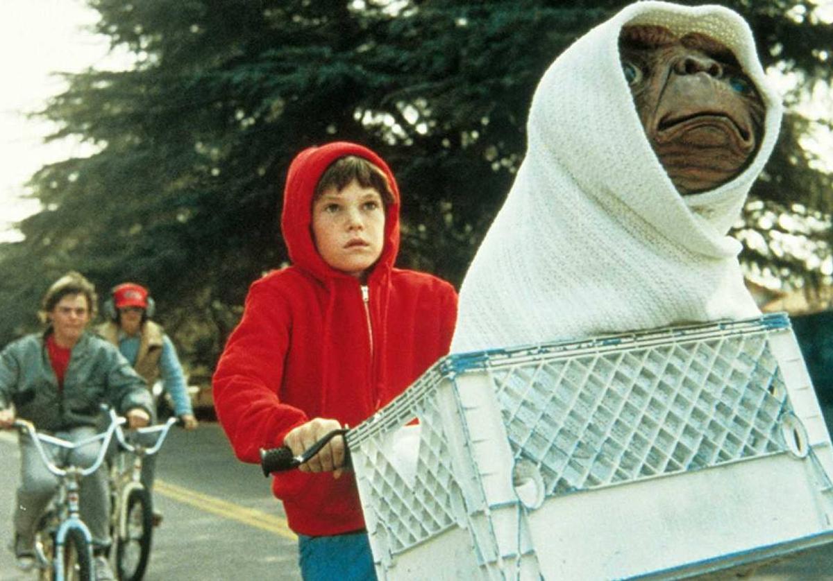 Imagen de 'E.T. el extraterrestre'.