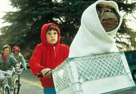 Imagen de 'E.T. el extraterrestre'.