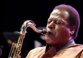 Wayne Shorter en un festival en Francia, en 2011.