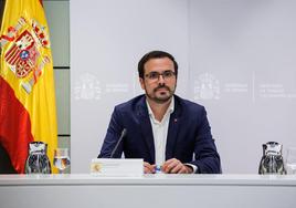 El ministro de Consumo, Alberto Garzón.