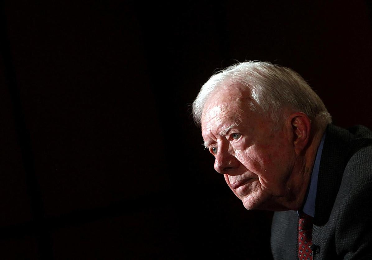 El expresidente estadounidense Jimmy Carter.