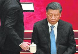 El presidente Xi Jinping, en una reunión anterior.