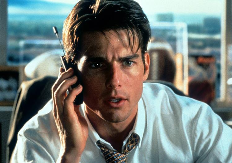 Cruise en 'Jerry Maguire'.