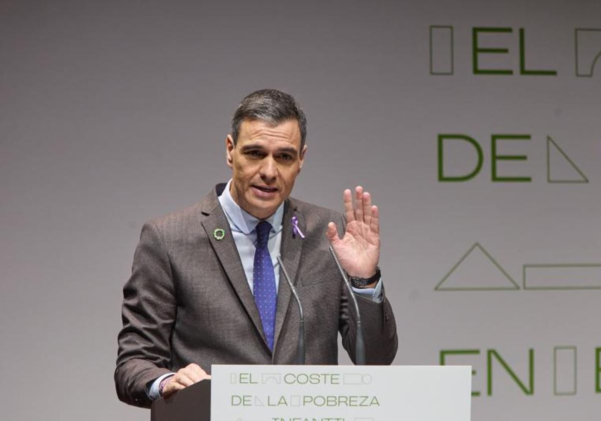 El presidente del Gobierno, Pedro Sánchez.