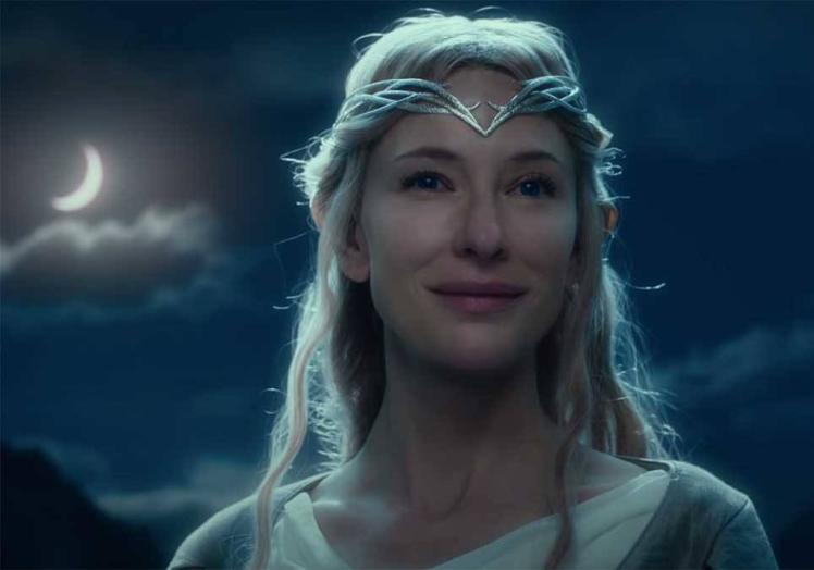 Blanchett, en 'El señor de los anillos'.