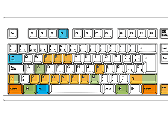 Estos son los 'atajos' más útiles del teclado