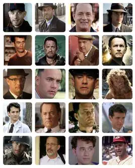 Todas las caras de Tom Hanks