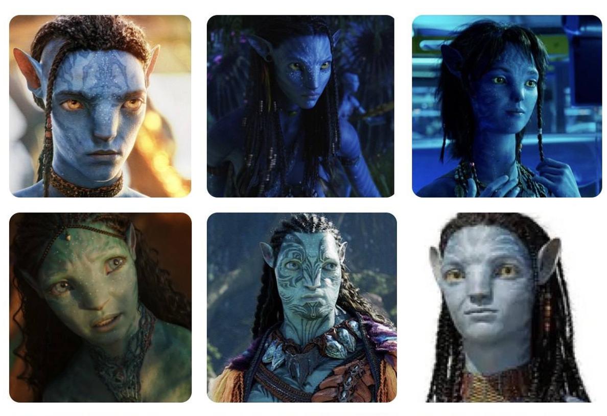 Todas las caras de 'Avatar'