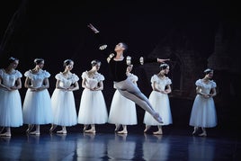 Guillaume Diop, interpretando el rol de Albrecht en 'Giselle'.