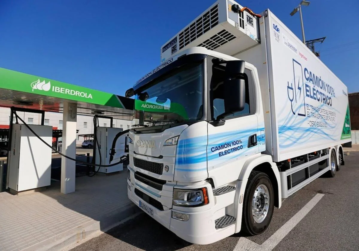 This is the first Mediterranean corridor for electric trucks