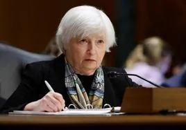 La secretaria del Tesoro estadounidense, Janet Yellen.