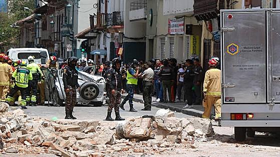 Un terremoto deja al menos 14 muertos en Ecuador y Perú