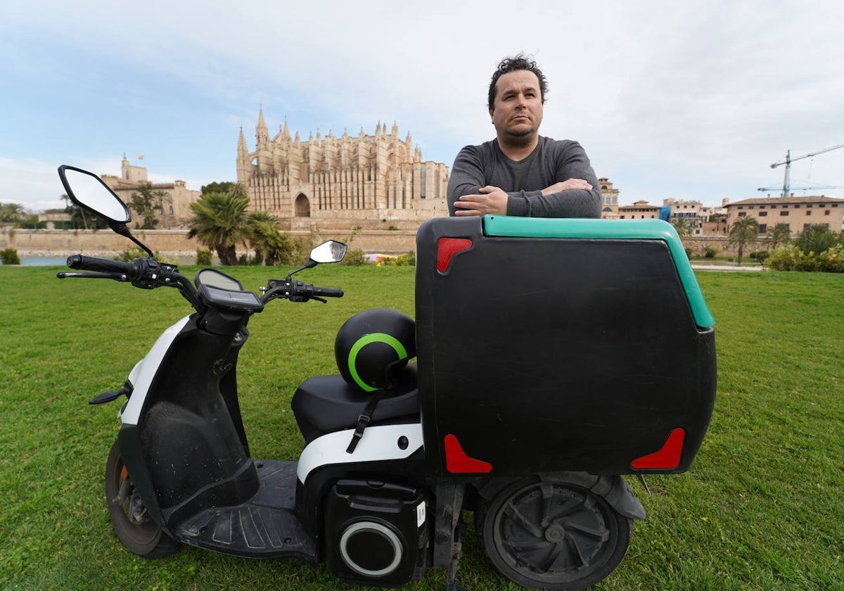 El CEO de Ecodelivery Mallorca, Juan José Galán